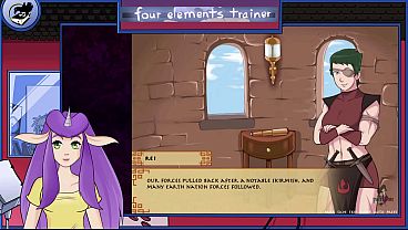 Four Elements Trainer Part 23 – Guard Gives Sloppy Blowjob