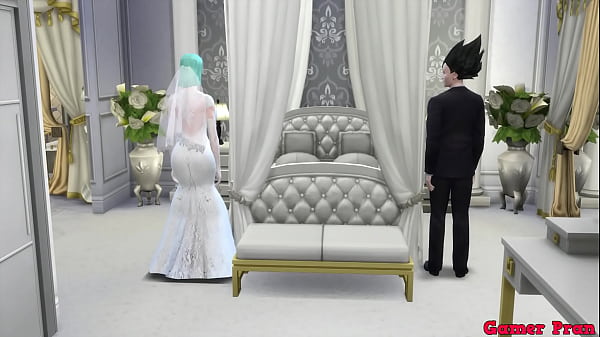 Bulma Marriage Episode 1 Bulma Delicious Wife Marries her Beloved Husband but is Blackmailed by the Master and Fucked by Blacks on the Day of Her Wedding Netorare Hentai