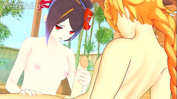 Genshin Impact Chiori Creampie – Cum Filled Pussy 3D Hentai