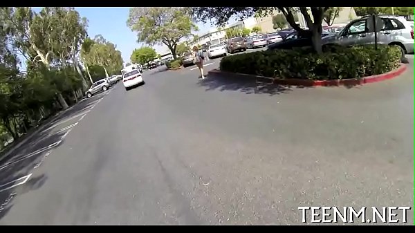 Cute Playgirl Succumbs to Dudes Lusty Suggest As She Give Wet Fellatio