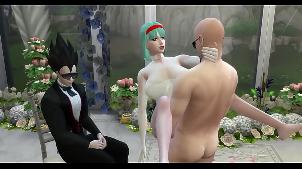 Dragon Ball Hentai – Newlywed Bride Erotic Photos at Wedding NTR