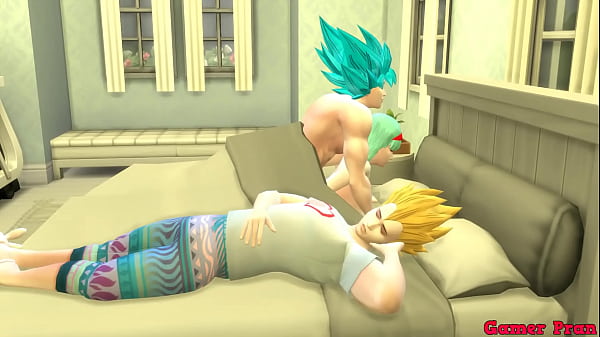 Dragon Ball Hentai – Goku Fucks Bulma Right Next to Vegeta NTR