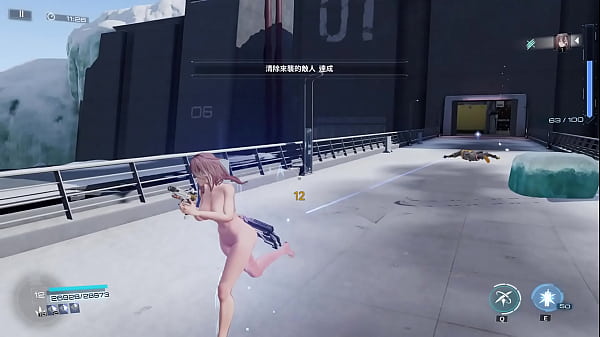 Ash Echoes – Haru Nude Gameplay Run Through Snow Missions