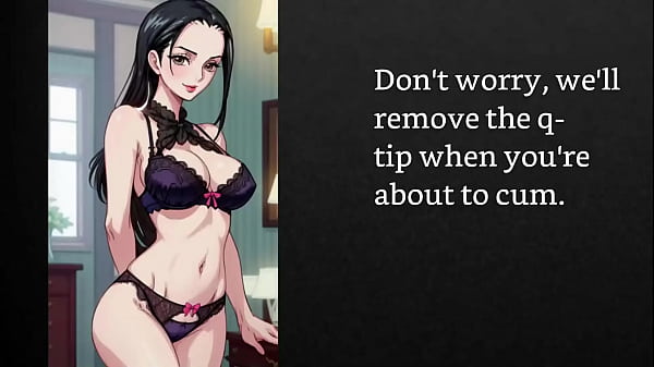 Gentle Femdom JOI with Humiliation – Hentai Tease and Denial