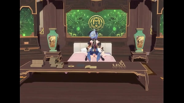 Genshin Impact – Ganyu X Aether Sex in Lantern Event | 3d Hentai Animation HD