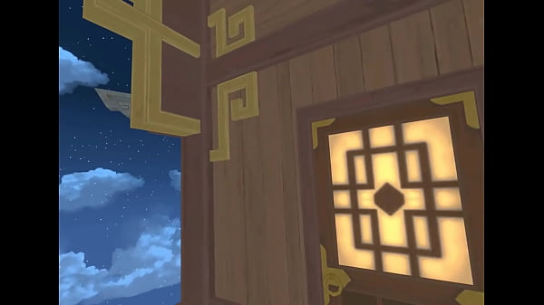 Genshin Impact – Hu Tao’s Wild Night with Aether Passionate Moans & 3d