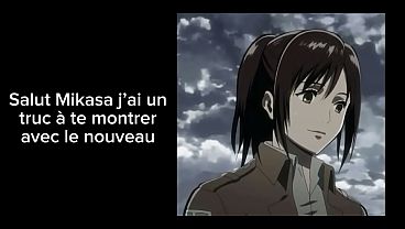 Mikasa Ackerman Hentai JOI – Attack On Titan