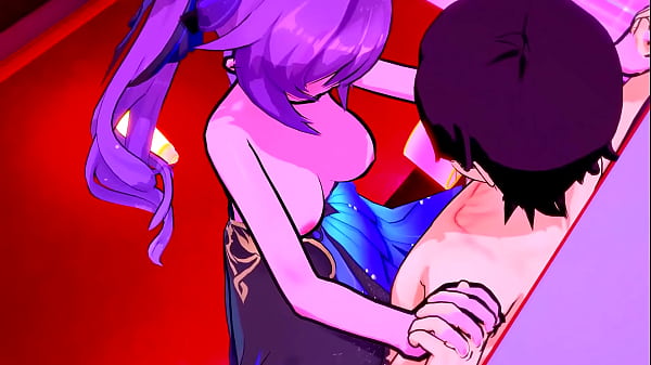 Genshin Impact Keqing Love Hotel Intense Sex – 3D Hentai