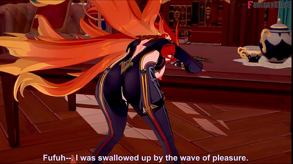 Genshin Impact Mavuika Office Sex Part 2 – 3D Hentai