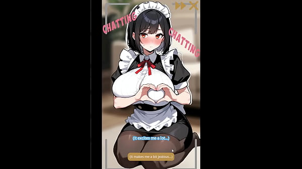 My Girlfriend Streaming Career [ Hentai Game ] Ep.3 GF dressing up in MAID outfit for STRANGERS ONLINE !