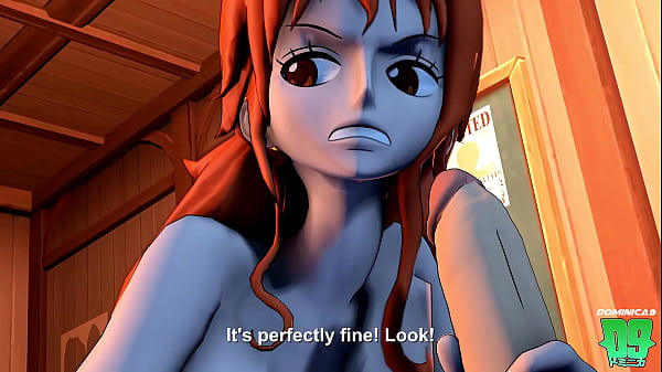 Nami Teaches Luffy how to Fuck [One Piece Hentai Parody]