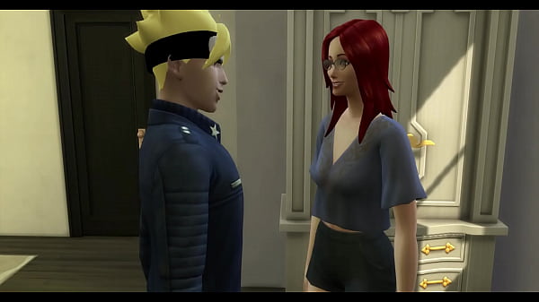 Naruto Hentai Episode 119 Naruto’s friend Karin went to visit him to help him but in the end Boruto ended up fucking her like a whore, lots of hard anal sex