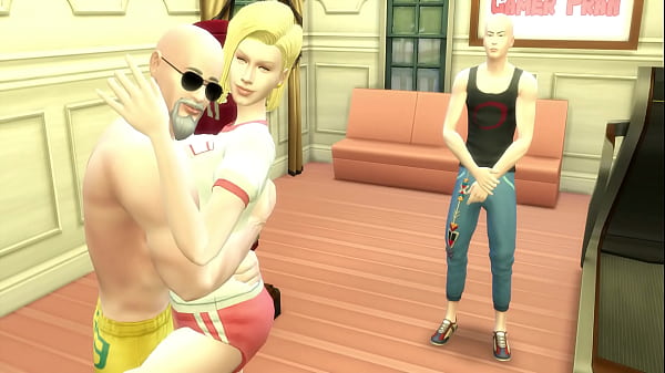 Android 18 Trained by Roshi – Dragon Ball NTR Hentai