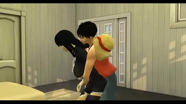 One Piece Hentai Nico Robin Hard Fucked by Lufy Big Boobs Fucked Anime