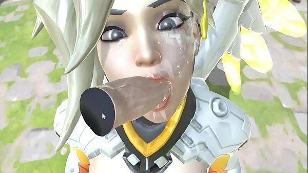 Overwatch Mercy Sucks and Get Cum on Face, Real-time 3d True Facials Hentai