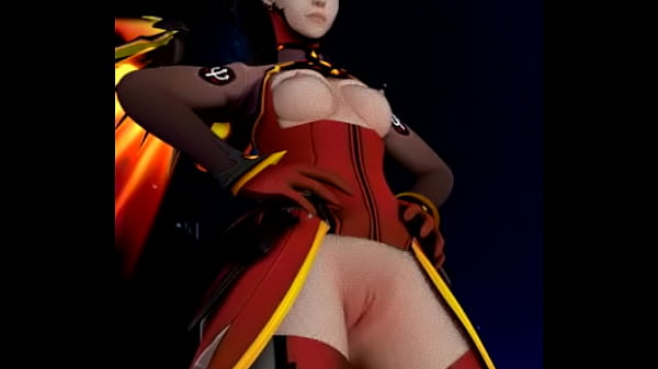 Overwatch’s Mercy Does a Little Dance and Then Sits on a Dildo 3d Animated