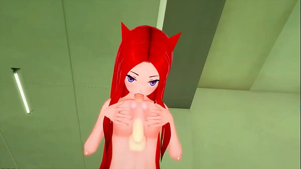 Sexy anime redhead fucked raw with facial – Hentai anime