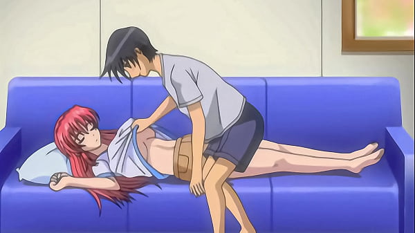 Hentai – Touching my step Sister’s Tits While She Rests [Subtitled]