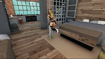 18 Girl got banged by Neighbour , 3d animation , multiplayer , 3dx