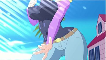 Android Quest for the Balls – Dragon Ball – Android 18 having Fun