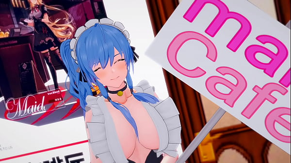 Azur Lane Maid Cafe Special Service Bareback Scene