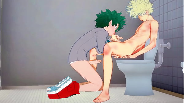 Boku No Hero Academia Yaoi – Midoriya sucks Bakugou’s dick