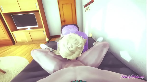 Boku No Hero Futanari Hentai 3D- Mitsuki Futanari, boobjob and