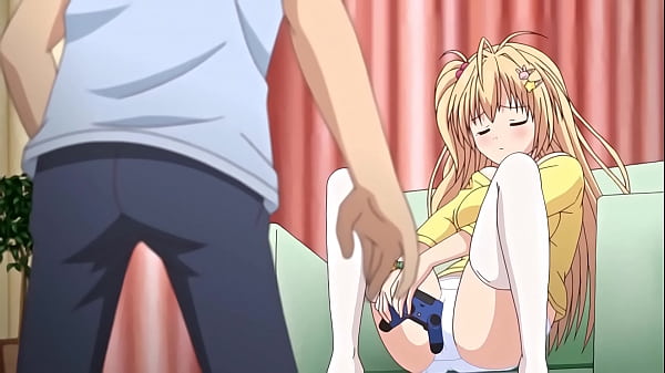 Virgin Stepsister Game Controller Solo Gets Interrupted Hentai