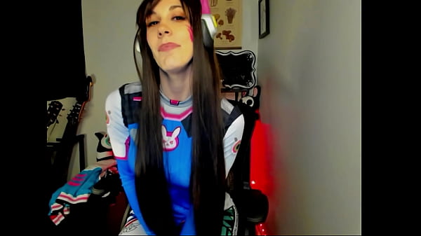 D.Va Cosplay Goddess Rewards Good Behavior Hot Scene HD