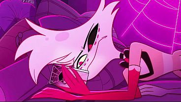 Hazbin Hotel Angel Dust Demon Cock Worship 3D Hentai