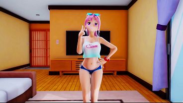 Hentai Porn – [mmd R-18]izumi Strip Dance and Sex(made by Enieu) HD