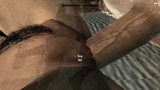 Hentai Porn – Skyrim – Sex with My Wife (serana) HD