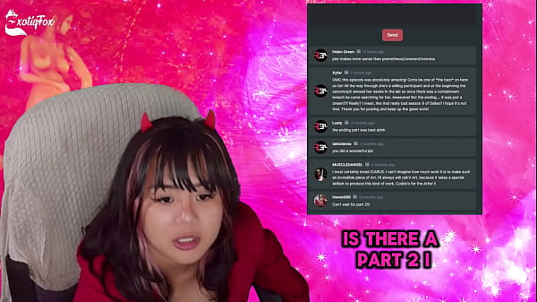 I LOVE ALIEN BREEDING HENTAI! – ExotiqFox Goonette Gooner Girl Solo