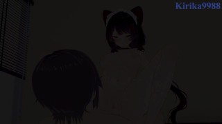 Inui Toko and I Have Intense Sex in Bedroom Nijisanji VTuber Hentai