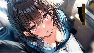Joi Hentai – Traviesa Te Masturba En El Tren Japonés. Voz Española. HD
