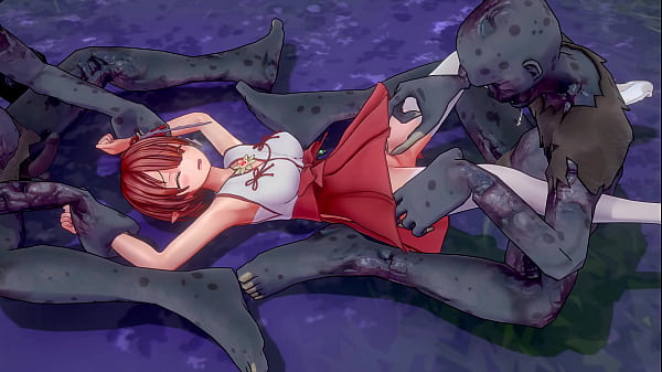 Knight Ricca and Ghouls Miria Merchant 3D Hentai 4K