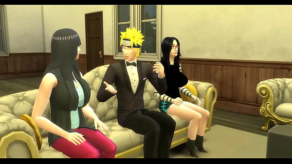 Naruto Hentai Episode 120 Naruto is watching a movie with his wife