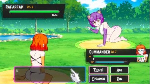 Oppaimon [Hentai Pixel game] Ep.4 Rafapfap ripped clothes in pokemon