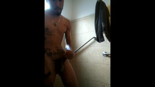 Playing in the shower’