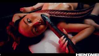 Rae Lil Black And Jia Lissa 3D Asian Monster Creampie Uncensored