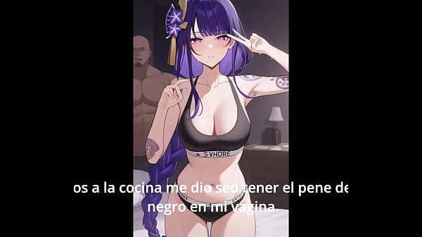 Busty magical girl cums for a demon lord in the dungeon — ahegao cream