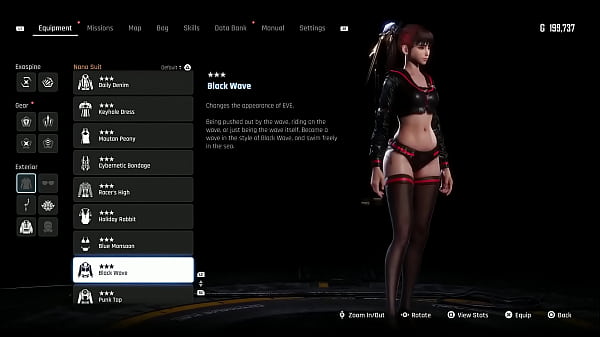 Horny elf princess blows a masked stranger in the dojo — busty anime s