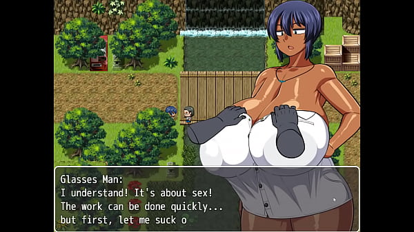 Tanned Girl Natsuki [ HENTAI Game ] Ep.3 a naked bath feels so good