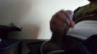 Teen Jacks Off and Gushes Cum