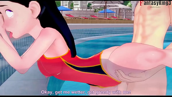 Violet Parr inside the pool POV | The Incredibles | Short (watch the
