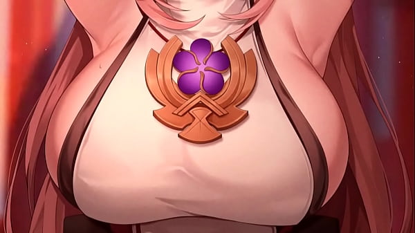 Yae Miko ajuda você se livrar de sua maldição – Genshin Impact Joi