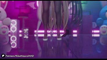 3d Anime Girls Dancing Mmd R18 Blue Arhive 3 Bunny Girls