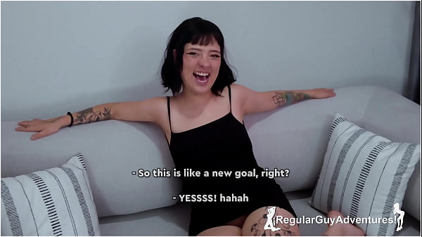 4k – Goth girl Nicole tries out the casting couch