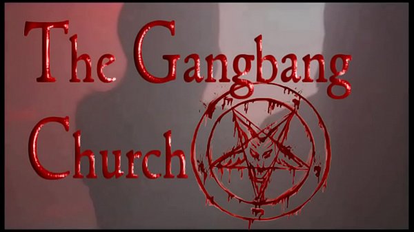 Cumsluts Take Loads in the Gangbang Church