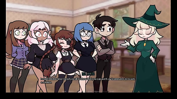 Detective Dangoing around Maeve’s witch academy to discover zi